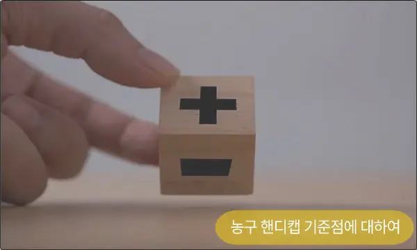 농구 핸디캡 기준점에 영향을 끼치는 요소